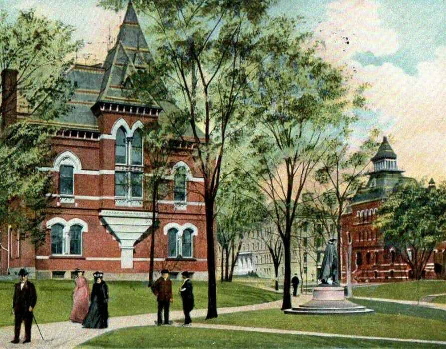 1904 Merrick Park Springfield Massachusetts MA Antique Tuck's Postcard