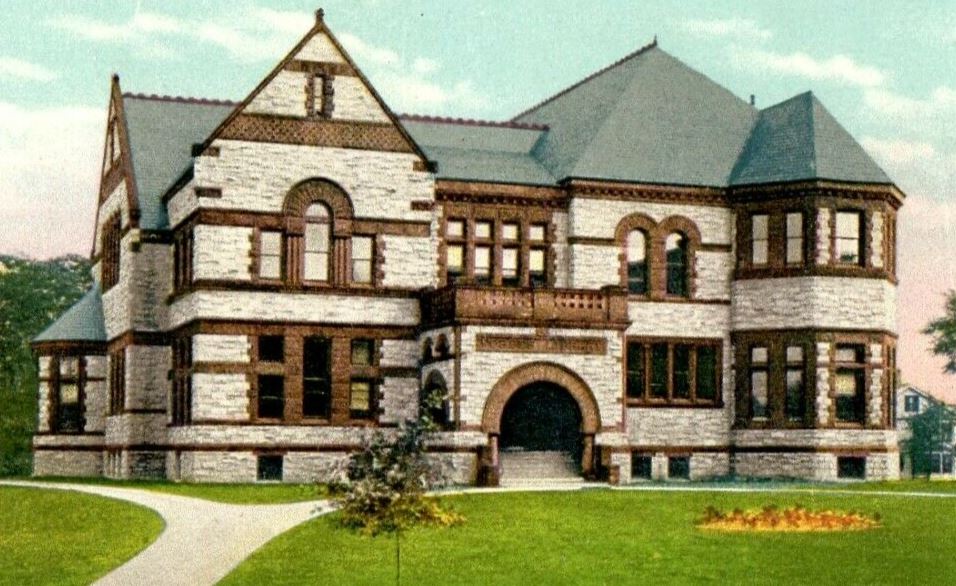 c1910 Forbes Library Smith College Northampton Massachusetts MA Antique Postcard