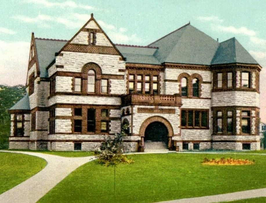 c1910 Forbes Library Smith College Northampton Massachusetts MA Antique Postcard