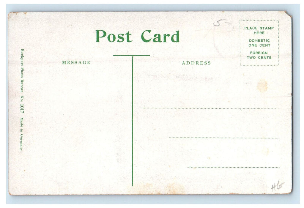 c1910 "Pousil Hill" Near Witch House Pigeon Cove Massachusetts MA Postcard