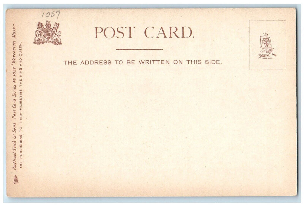 c1905's Art Museum Building Worcester Massachusetts MA Tuck's Antique Postcard
