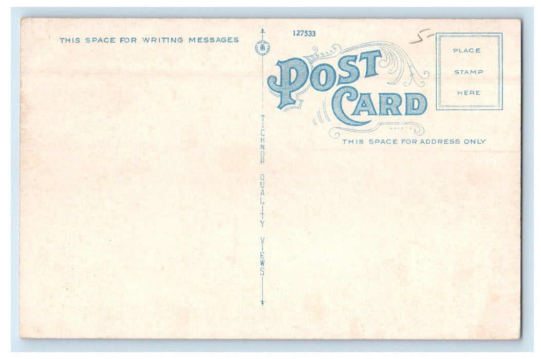 c1930s Church and Lawson's Tower Scituate Massachusetts MA Vintage Postcard
