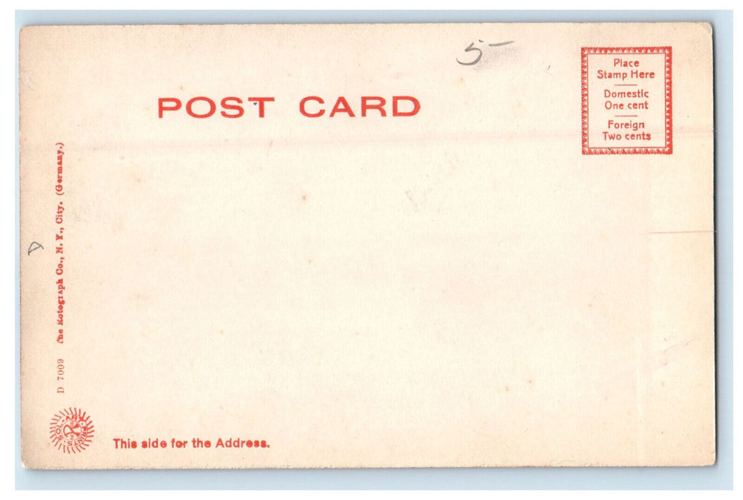 c1905 Casino Siasconset Massachusetts MA Unposted Antique Postcard