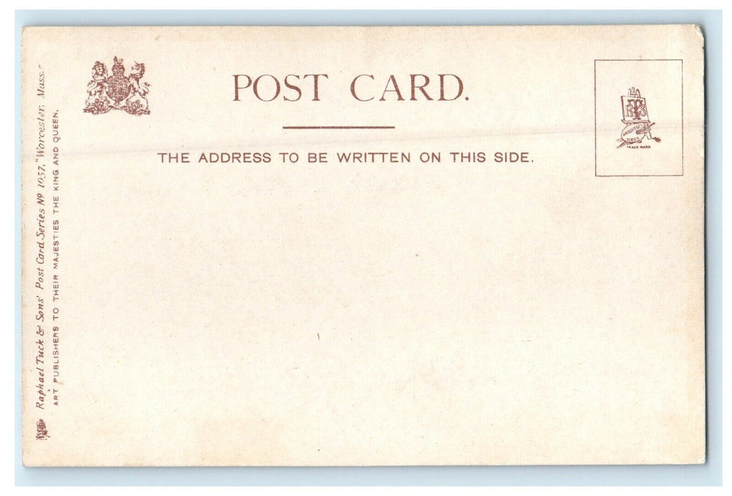 Union Nation Railway Train Station Depot Worcester Massachusetts Tuck's Postcard