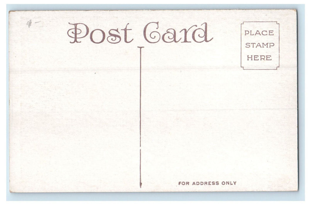 c1940s Public Library Needham, Massachusetts MA Vintage Postcard
