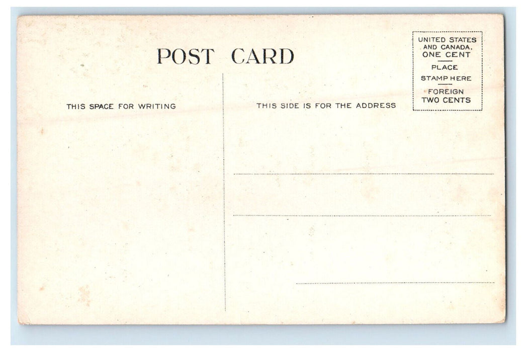 c1910 The No. 8 School, Monson Massachusetts MA Antique Unposted Postcard