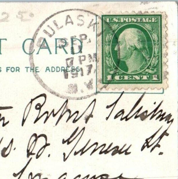 1917 Bathing Scene Selkirk Rowboat Pulaski New York NY Posted Antique Postcard