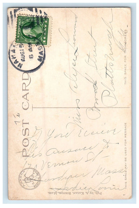 c1910 Scene at the Relay House, Nahant Massachusetts MA Posted Postcard