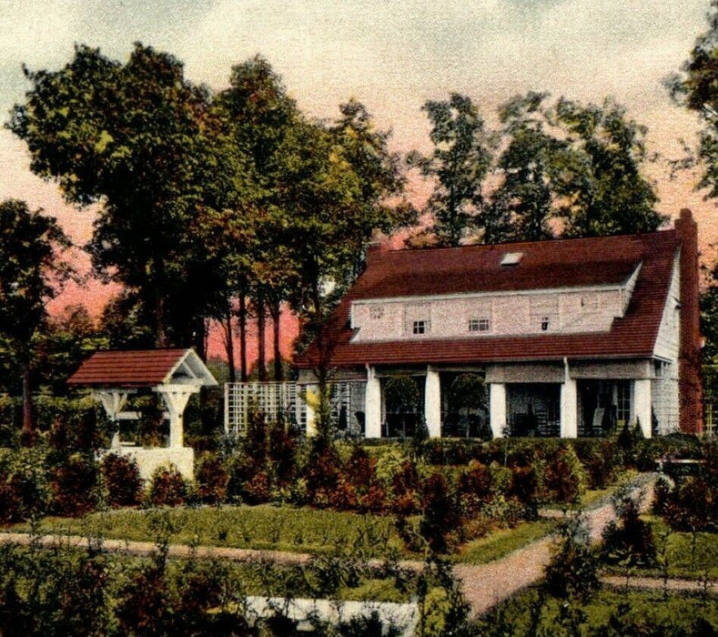 1909 Inniscara House Home Of Chauncey Olcott Saratoga Springs New York Postcard