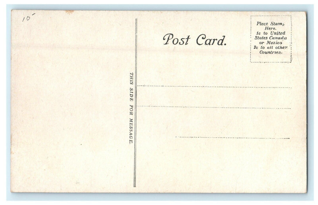 1907 Aerial View of Board and Trade Building Providence Rhode Island RI Postcard