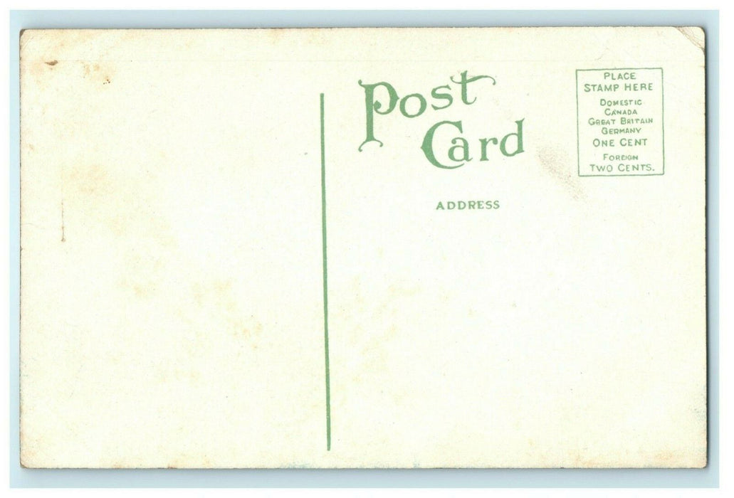 Lancaster County Court House Lincoln Nebraska Unposted Vintage Antique Postcard