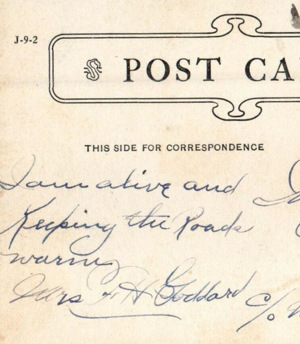 1909 The Athenaeum Street View Pittsfield Massachusetts MA Antique Postcard