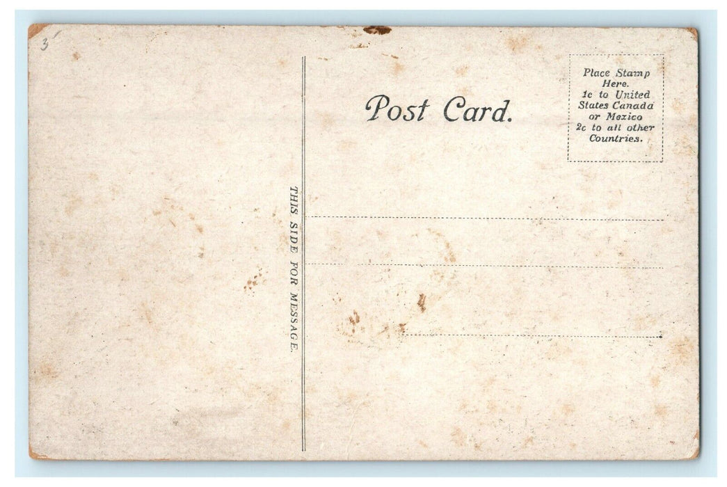 1912 State Normal School and Capitol Providence, Rhode Island RI Postcard