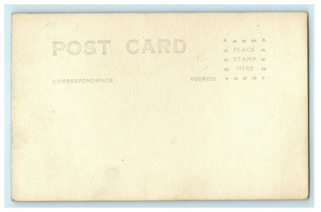 Presbyterian Church Logan Iowa Speed Limit RPPC Photo Vintage Antique Postcard