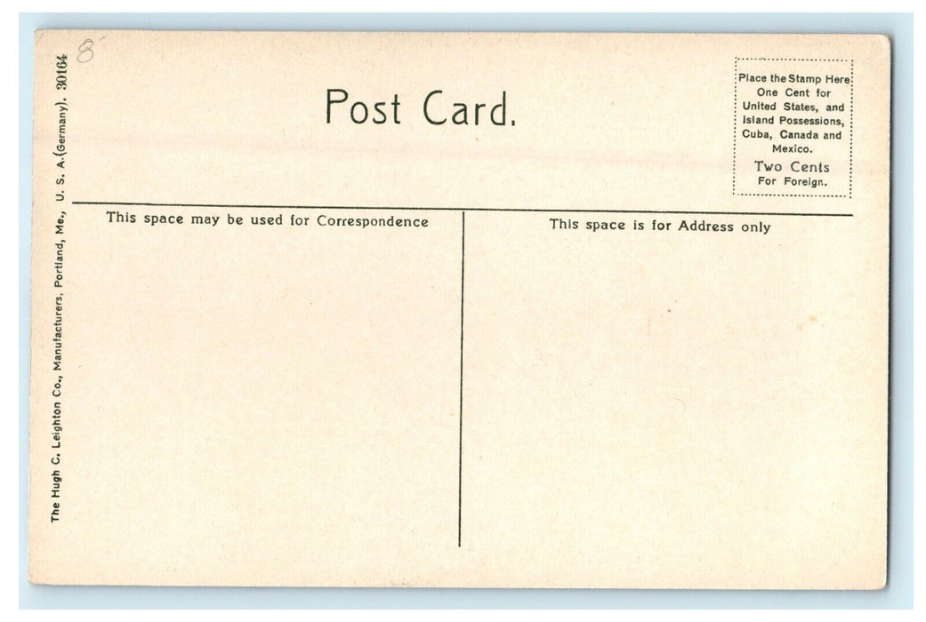 Amesbury Massachusetts Sacred Heart Church Friend Street MA Unposted Postcard