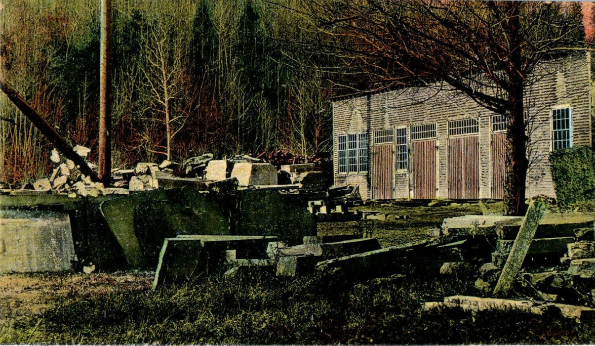 c1905 Westfield Marble Works, Westfield, Massachusetts MA Antique Postcard