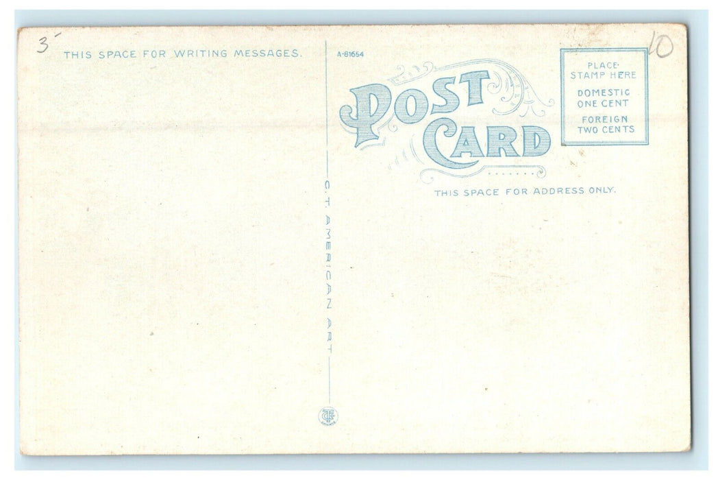 1912 St. Stephens Church, Providence Rhode Island RI Antique Postcard