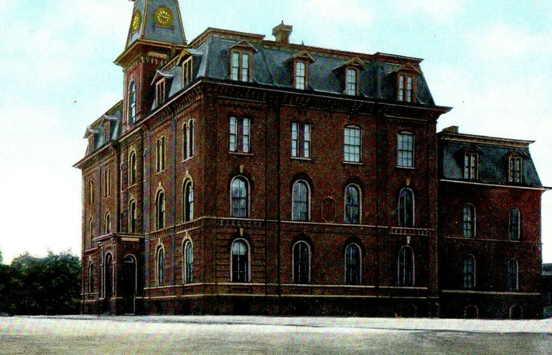 c1905 View Of Drury Academy Building North Adams Massachusetts MA Postcard
