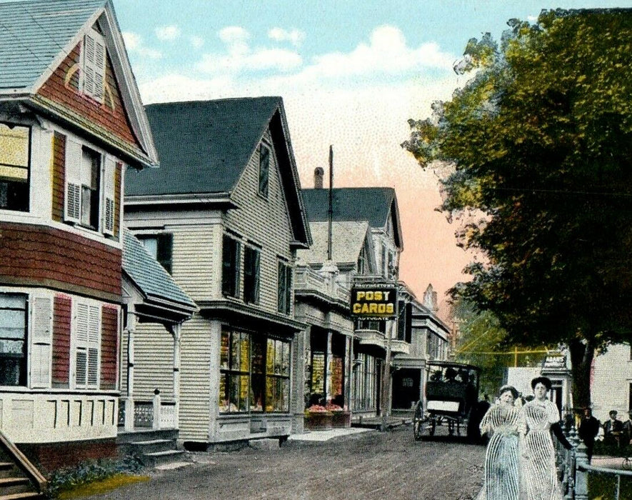1922 Postcard Advertising Store Commercial Street Provincetown MA Advocate