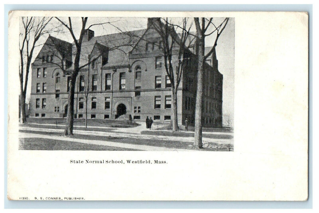 c1905 State Normal Training School Building Westfield Massachusetts MA Postcard