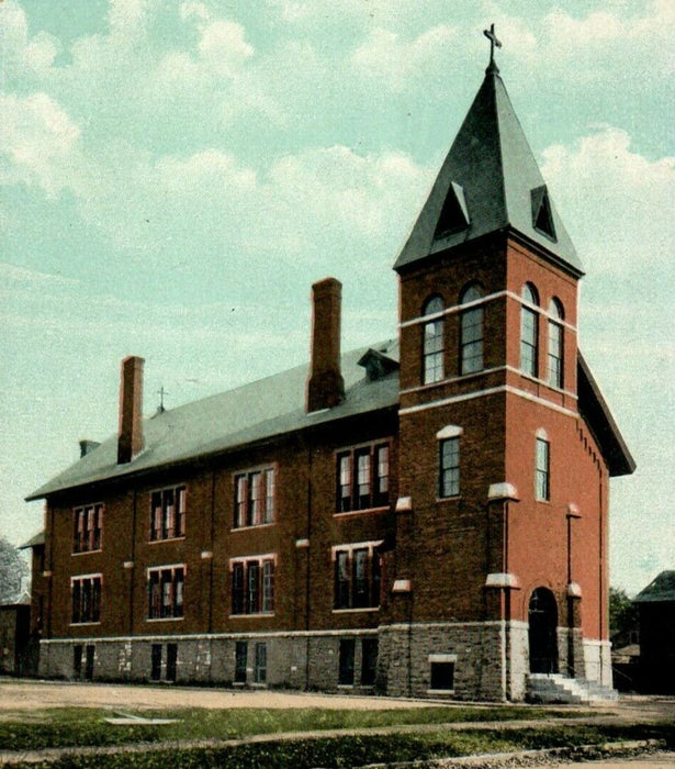 c1910 The St. Mary's Academy Building Ogdensburg New York NY Antique Postcard