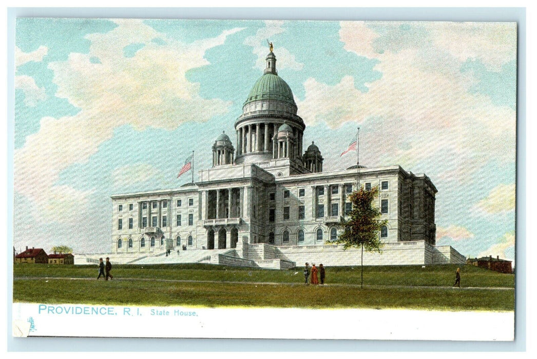 1905 State House, Providence Rhode Island RI Antique Tuck Postcard