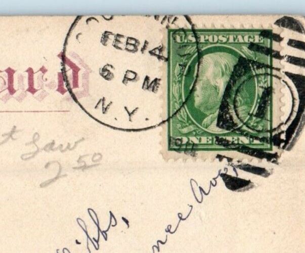 1911 Dodge's Grove And Old Land Office Gouverneur New York NY Antique Postcard