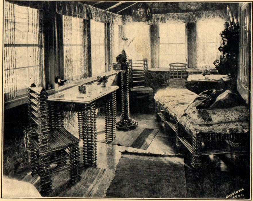c1920 The Paper House at Pigeon Cove, Massachusetts MA Antique Unposted Postcard