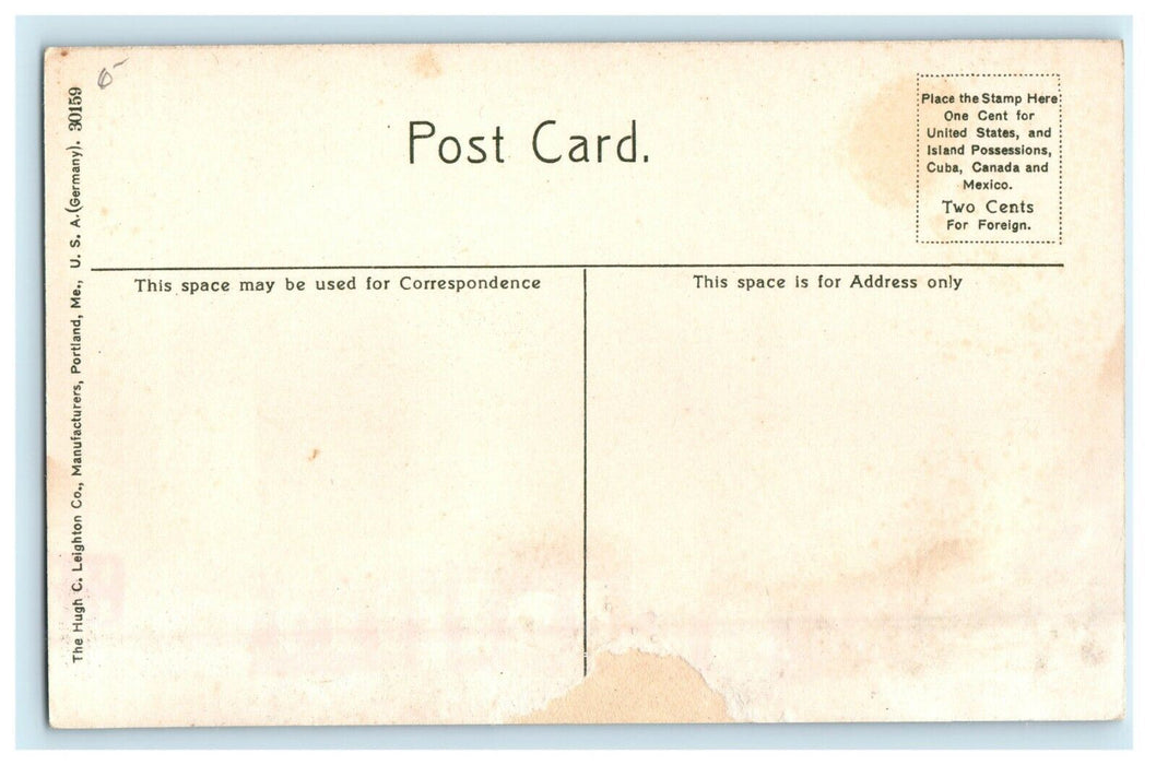 c1910 Amesbury Massachusetts Pumping Station Powow Hill Water Works MA Postcard