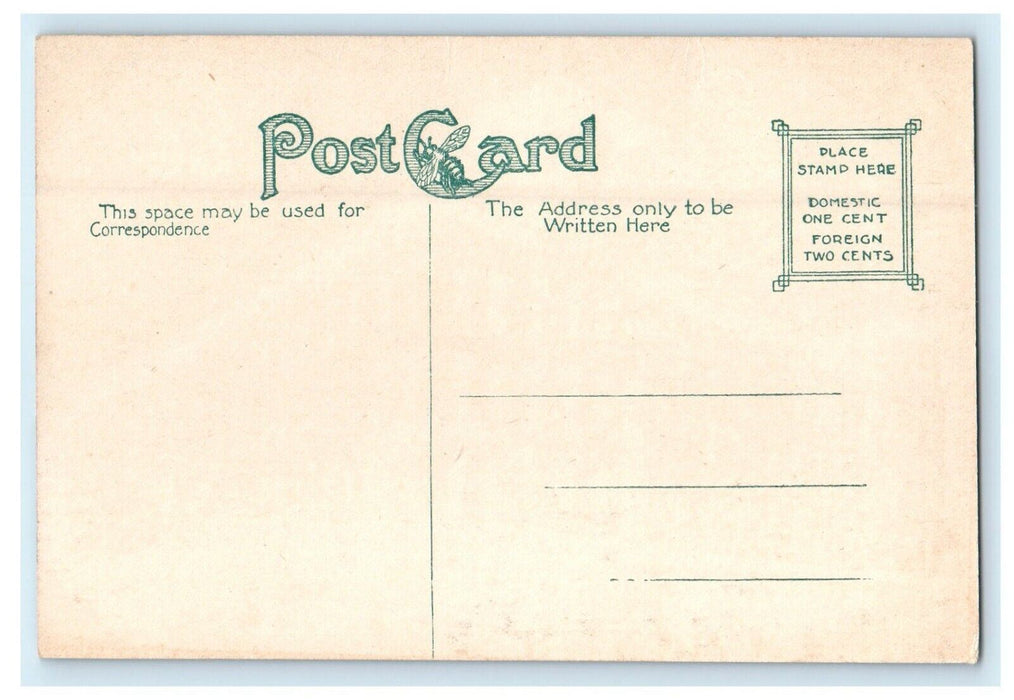 c1910 State Normal School Campus Building North Adams Massachusetts MA Postcard
