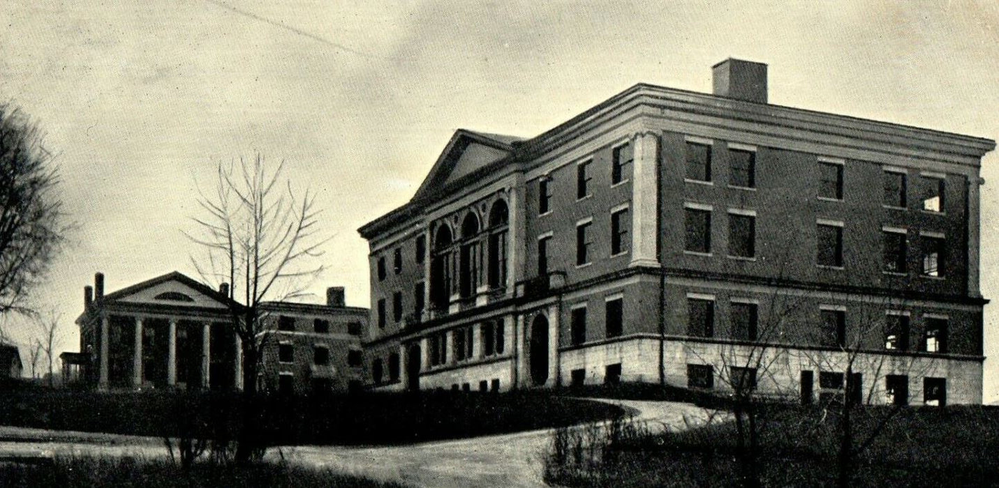c1910 State Normal School Campus Building North Adams Massachusetts MA Postcard
