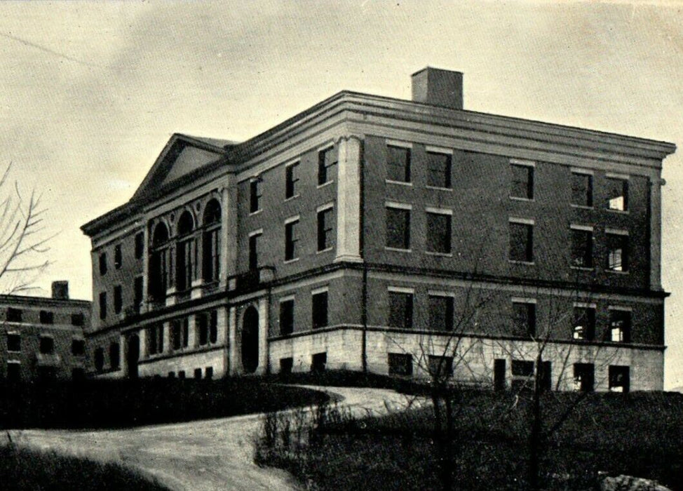 c1910 State Normal School Campus Building North Adams Massachusetts MA Postcard