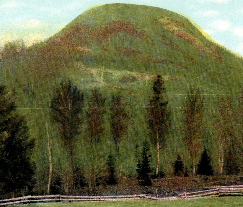 The View Of Haystack Mountain Near Presque Isle Maine ME Unposted Postcard