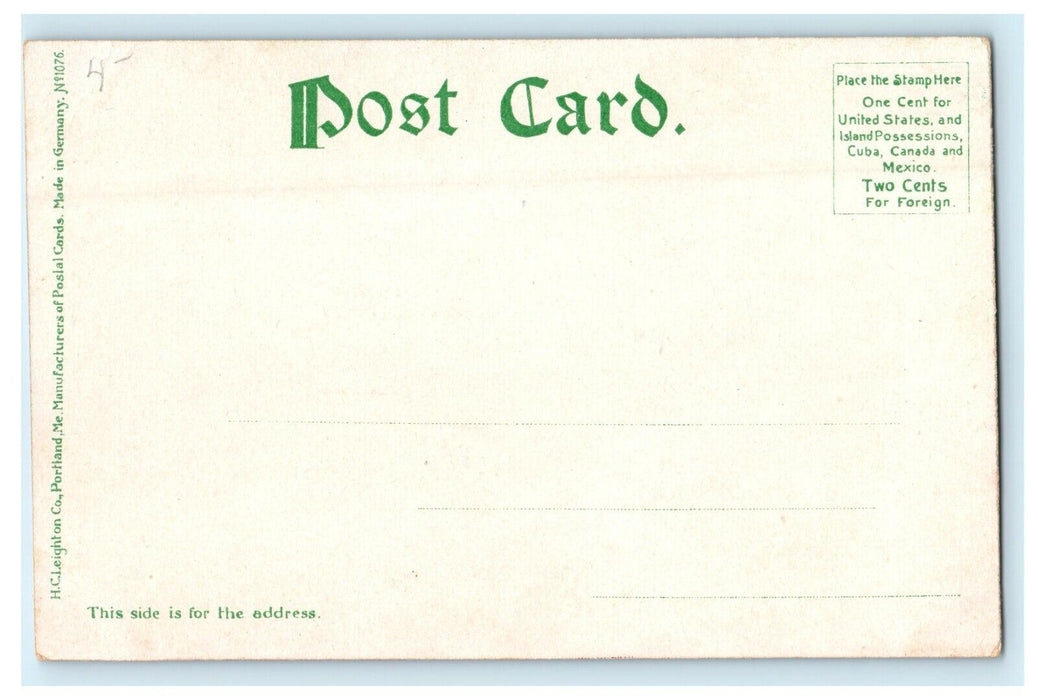 1905 Front Campus, Brown University, Providence, Rhode Island RI Postcard