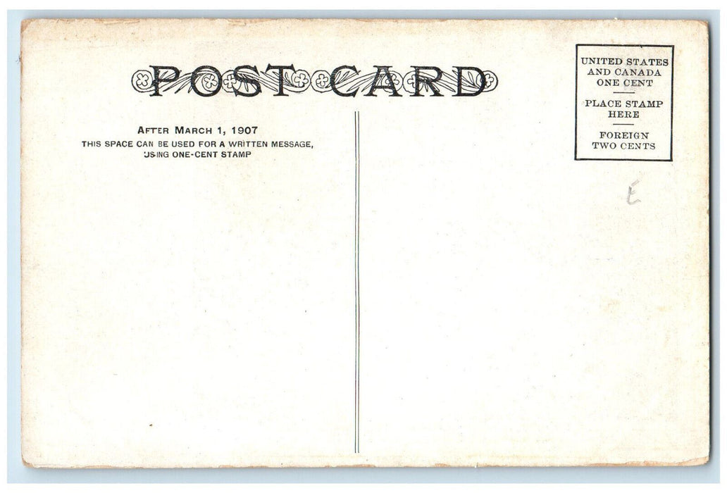1907 A Glimpse of the State University Boulder CO Antique Thayer Postcard