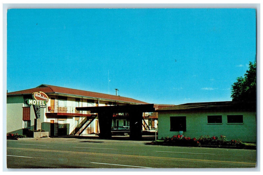 c1960's Holiday Motel Junction Hiway 50 Canon City Colorado CO Postcard