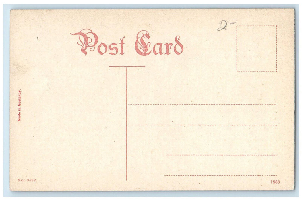 c1910 Mammy Mountains at Mt. Fairschild from Estes Park, Railway CO Postcard