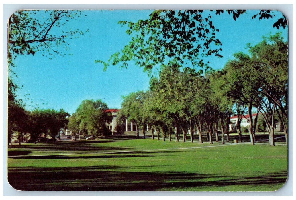 c1960's Historic Oval on Colorado A & M College Land-Grant College Postcard