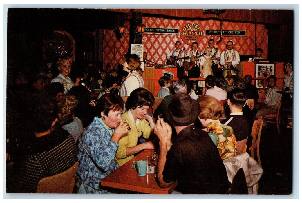c1970's Gilded Garter Restaurant Central City Colorado CO Advertising Postcard