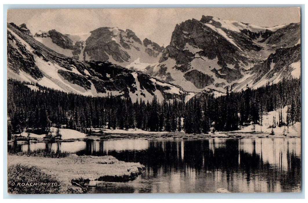 c1910's Arapahoe Glacier Scene Central City Colorado CO Antique Postcard