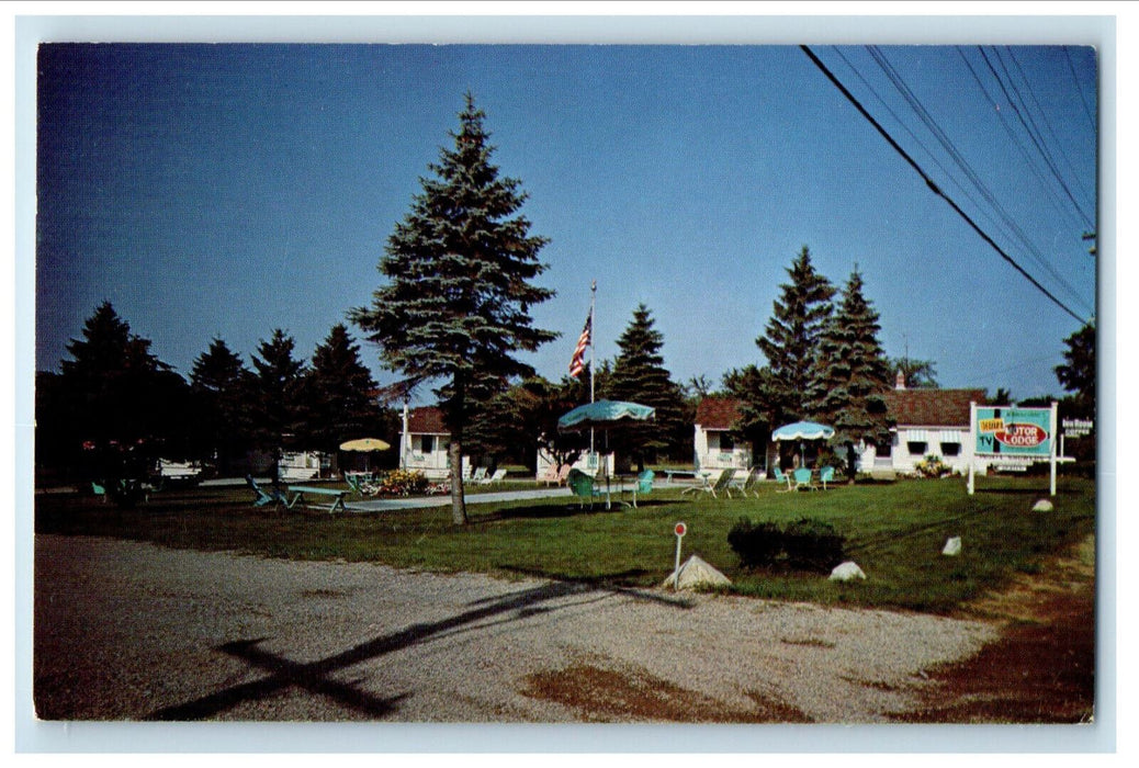 c1960s Winnacunnet (Winn.) Motor Lodge, Hampton Beach New Hampshire NH Postcard