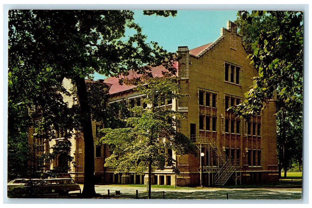 c1960s Gymnasium College of Wooster, Wooster Ohio OH Vintage Postcard