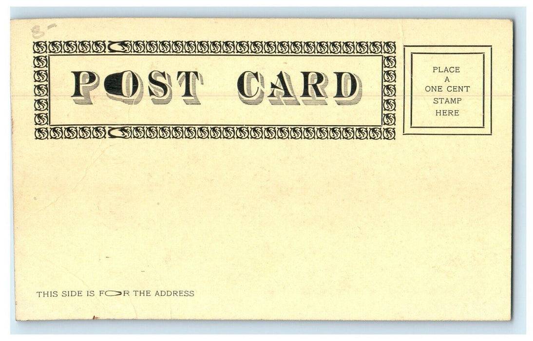 c1905 The Town Hall Sterling Massachusetts MA Unposted Antique Postcard