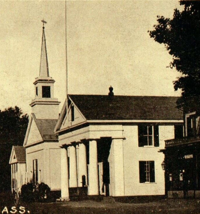 c1905 The Town Hall Sterling Massachusetts MA Unposted Antique Postcard