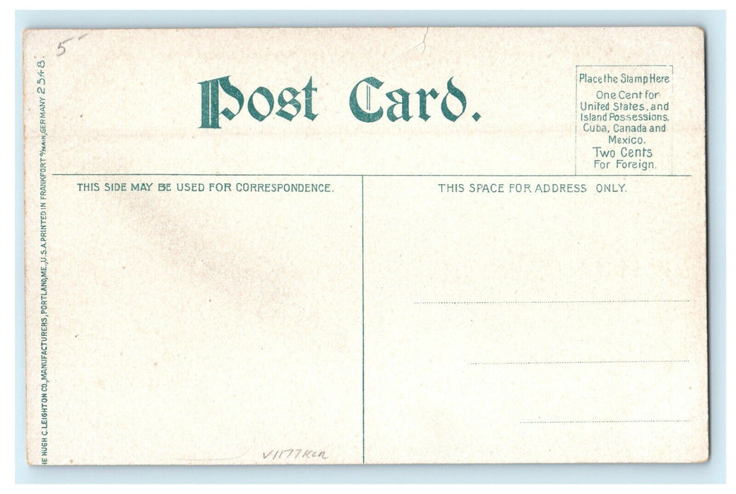 c1910 Adams Massachusetts Greylock Mountain MA Posted Antique Postcard