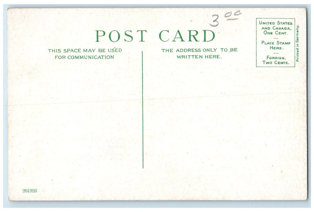 c1910 Launching Goo Fit Freighter Cargo Ship Duluth Minnesota Vintage Postcard