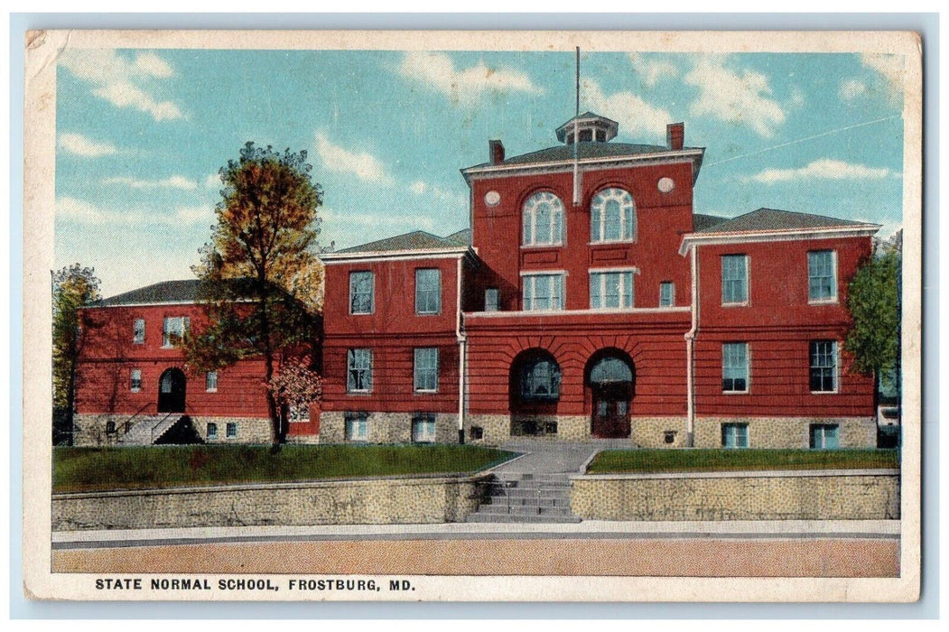 c1910 Roadside View State Normal School Frostburg Maryland MD Antique Postcard