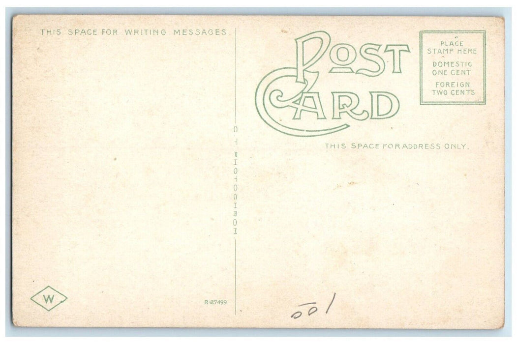 c1910 Best Hotel Streetcar Classic Cars Road Spalding Duluth Minnesota Postcard