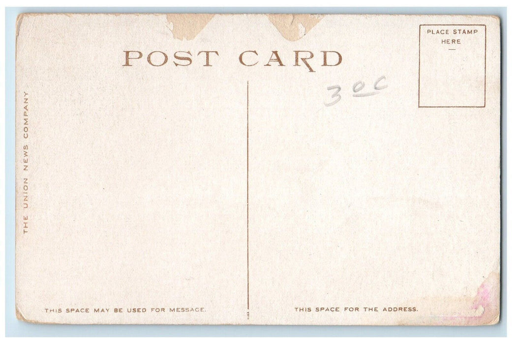 c1910 Old National Bridge River Cumberland Narrows Maryland MD Vintage Postcard