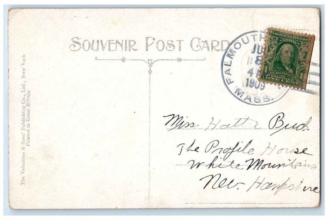 1909 Terrice Gables Falmouth Exterior Heights Massachusetts MA Souvenir Postcard
